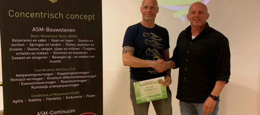 Diploma ASM met Rene Wormhout